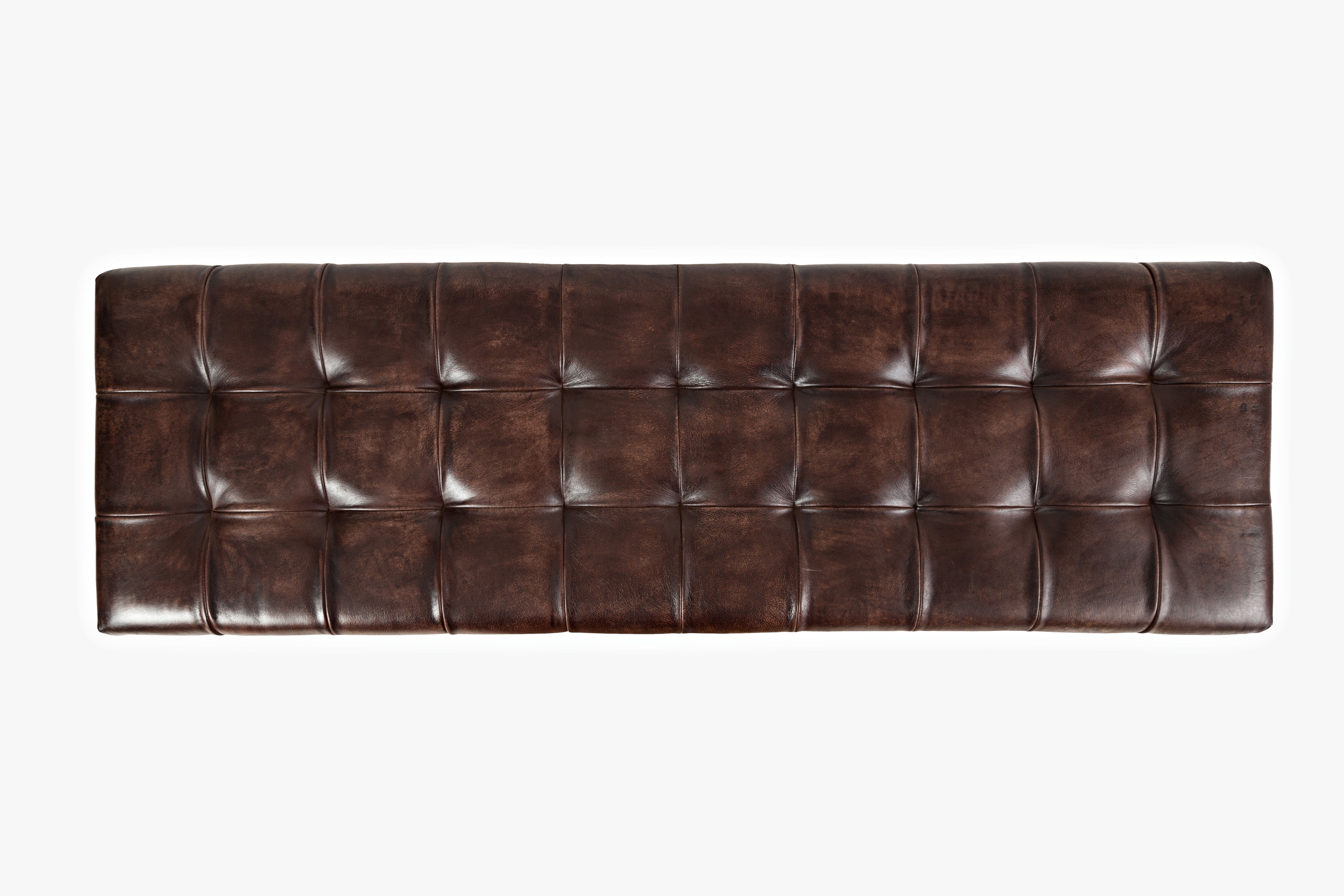 Hogan Saddle Leather Ottoman by Jofran 1730 78